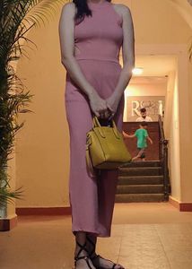 Dusty Rose Jumpsuit