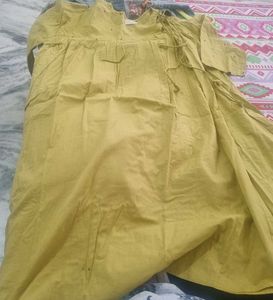 Gorgeous A line Kurta With Big Ghera
