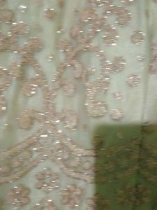 Ethnic Gown New Not Weared Sleeves Also Available