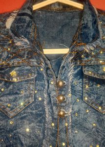 Sparkly Denim Shrig