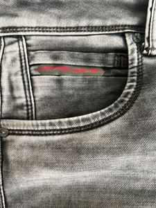 Hoffmen Grey and Black Denim Jeans