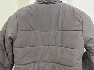 Gray Quilted Jacket
