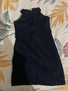 Navy Bodycon Mini Dress