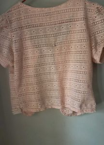Pink Knit Cardigan