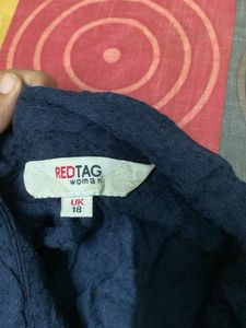 navy blue shirt with 2 pockets