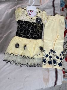 Girls&#39; White 3-Piece Outfit