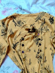 Floral Print Vintage Style Dress