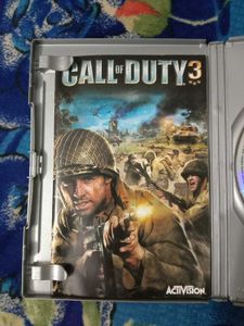 Call Of Duty 3 PS2 GAME DVD