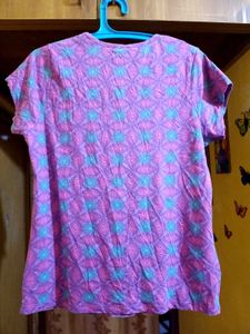 Purple Patterned T-Shirt