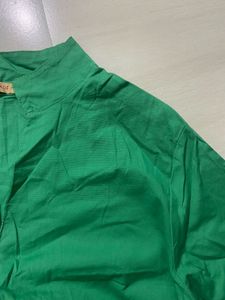 Green Tunic Style Top