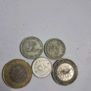 5Gulf Country coins