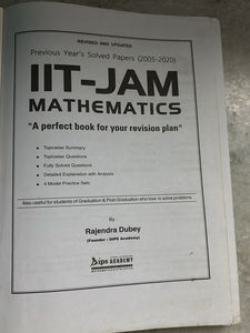 IIT JAM Mathematics Dip’s Academy Book