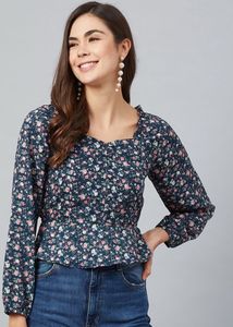 Floral Print Top