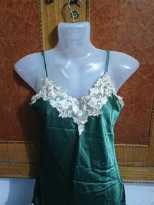 Green Lace Nightsuit