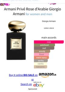 Armani Prive Rose D&#39;Arabie 🥀