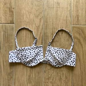 Spotted Push-Up Bra