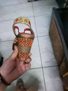 Red And Golden Heels