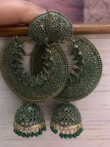 Statement Jhumka Earrings