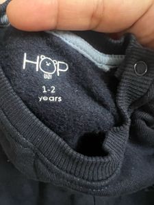 Hop By WESTSIDE Cute &#39;HURR&#39;AY&#39; Sweatshirt- 1-2 Yr