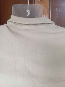 Grey Long Sleeve Top