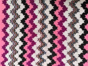 Pink Patterned Stole