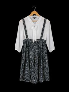B&W Pinafore dress