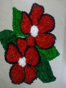 Flower Rangoli Mat