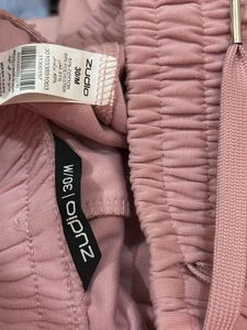 Pink Wide Leg Lounge Pants / baggy