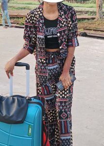 Printed co ord set