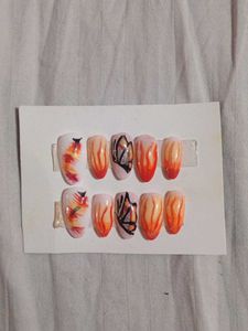 Press Or Nails Butterfly Design💅