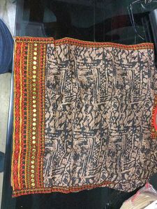 Latest Cotton Kurti With Embroidery And Mirror Work
