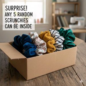 Scrunchie Grab Bag: 5 Random Pieces!
