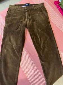 Brown Cotrise Pant