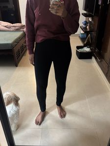 Zara Slim Black Trousers