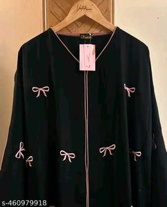 New Dubai Design Embroidery Work Abaya
