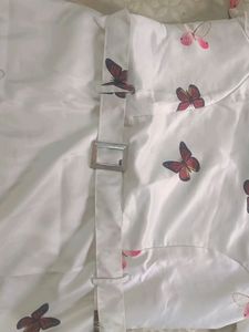 White Butterfly Frock