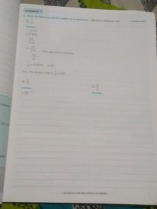 Mathematics Workbook Class 8th