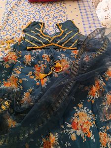 Floral Lehenga Choli Set