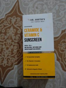 Ceramide And Vitamin C Sunscreen