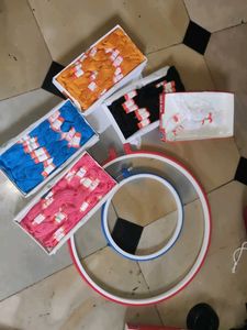 Embroidery Floss & Hoops Bundle
