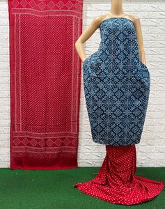 *🍁HEAVY REYON PATOLA PRINT DRESS MATERIAL🍁*