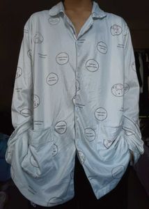 Light Blue Rabbit Night Shirt