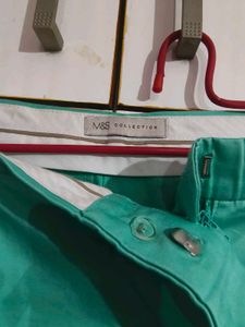 Rama Green slim pants