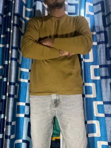 Olive Green Long Sleeve T-Shirt