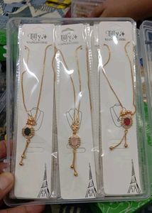 Tiffy Stainless Steel Pendant Necklaces