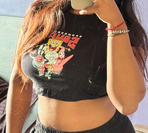 Spongebob Crop Top