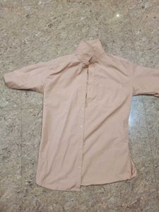 nude color shirt