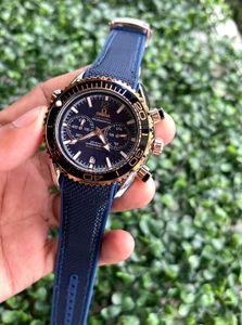 OMEGA SEAMASTER PLANET BLUE PREMIUM MENS WATCH