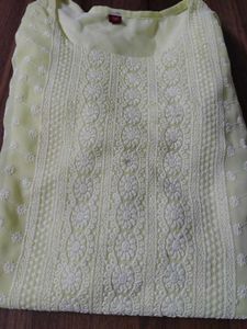 Elegant Yellow Kurta