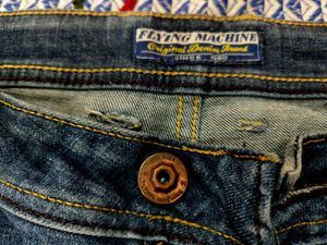 Flying Machine Jeans Distressed Look In Perfect Co